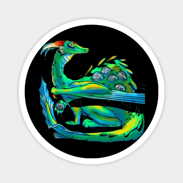 Water Dragon Queen Magnet by Yuoma